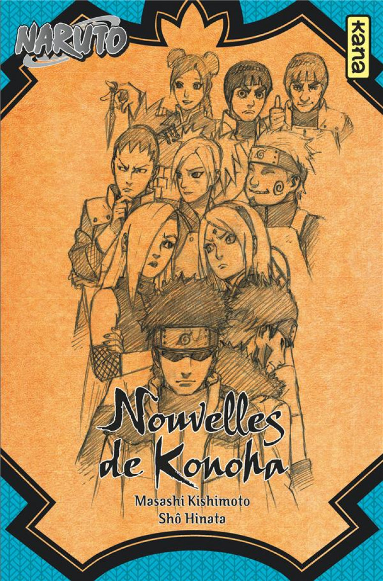 NARUTO - ROMANS - TOME 8 - NOUVELLES DE KONOHA - SHO HINATA - DARGAUD