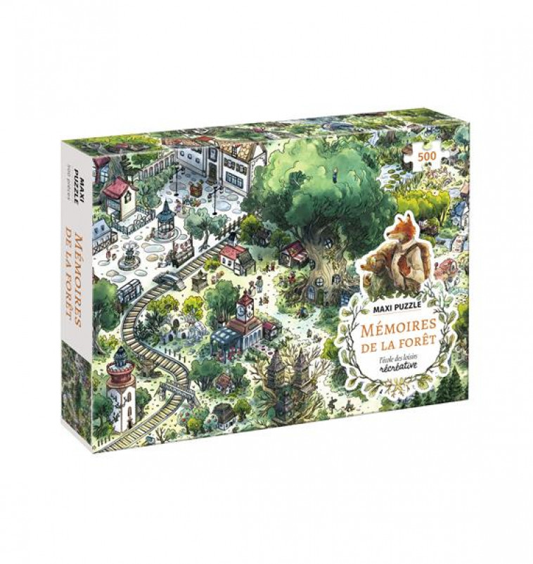 MEMOIRES DE LA FORET - PUZZLE DE 500 PIECES - BRUN-ARNAUD/SANOE - NC