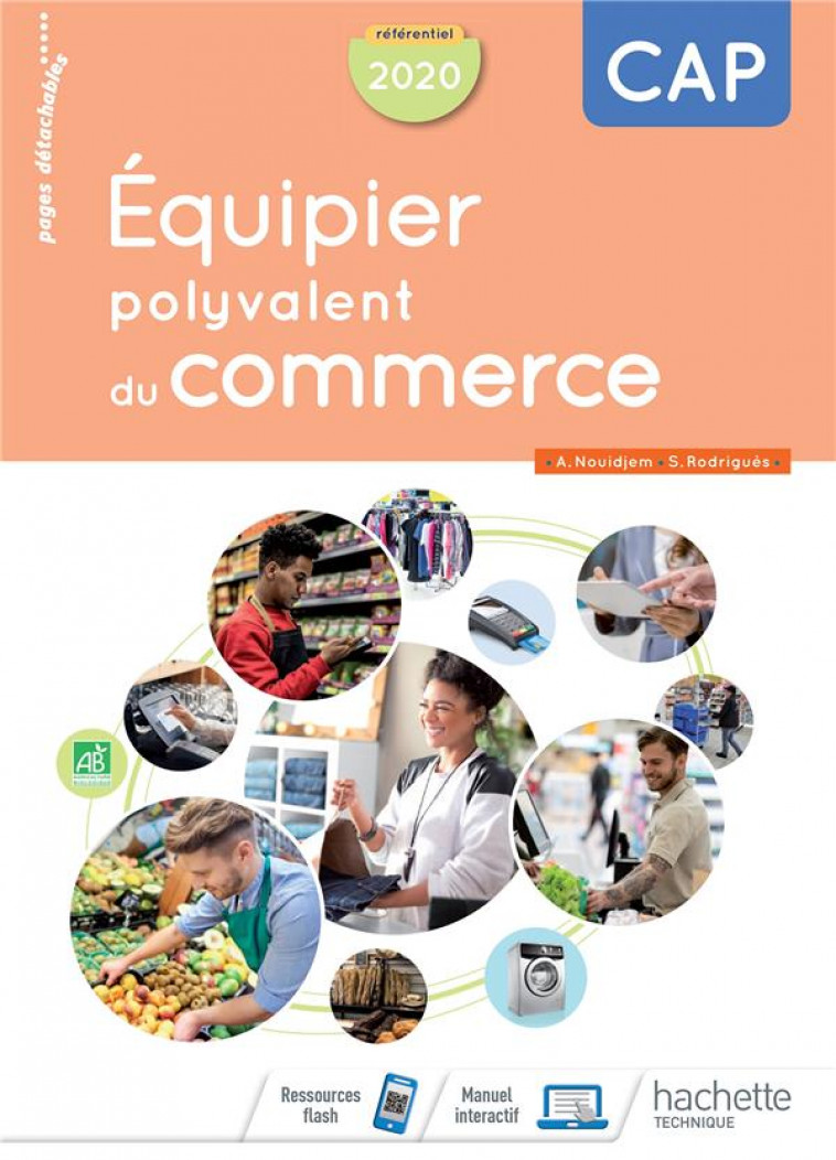 EQUIPIER POLYVALENT DU COMMERCE CAP - CAHIER DE L-ELEVE - ED.2020 - NOUIDJEM/RODRIGUES - HACHETTE