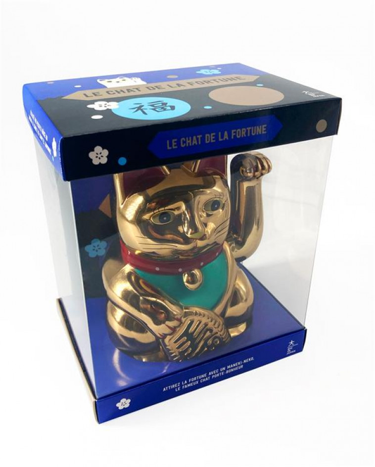 COFFRET CHAT DE LA FORTUNE BRONZE - COLLECTIF - NC