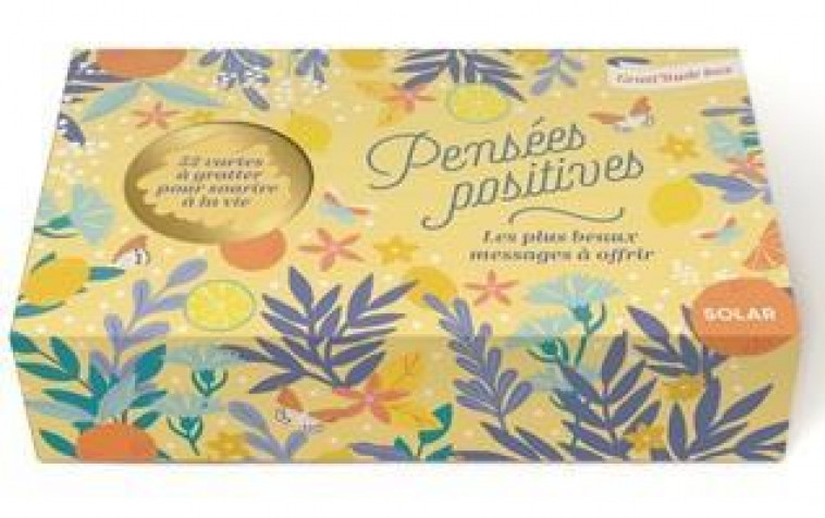 GRATITUDE BOX, 50 MESSAGES A GRATTER POUR POSITIVER TOUTE L-ANNEE - COLLECTIF - NC