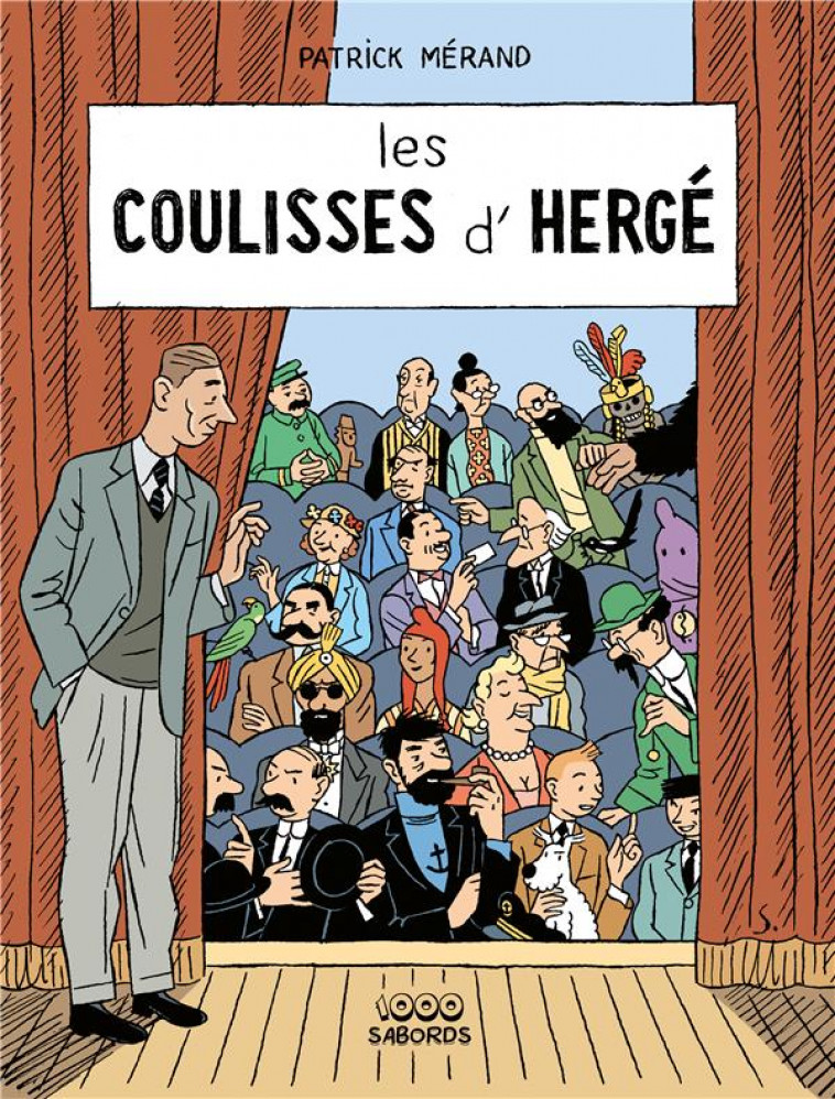 DANS LES COULISSES D-HERGE - MERAND PATRICK - PLUME APP