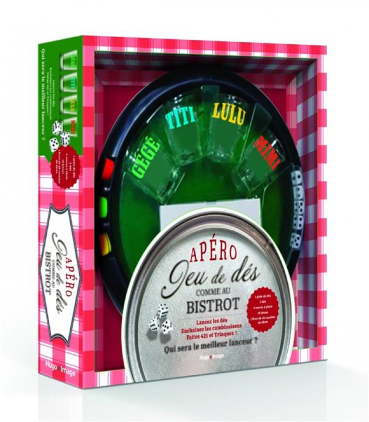 COFFRET APERO JEU DE DES - COLLECTIF - NC