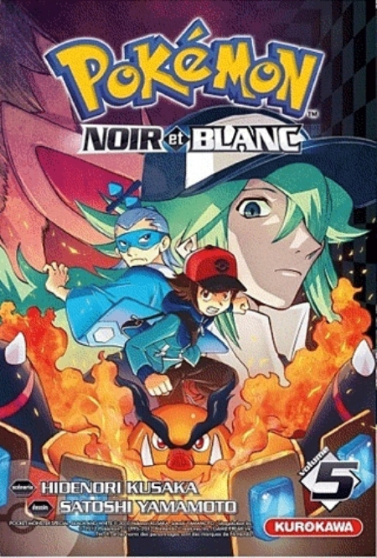 POKEMON NOIR ET BLANC - TOME 5 - VOL05 - KUSAKA/YAMAMOTO - KUROKAWA