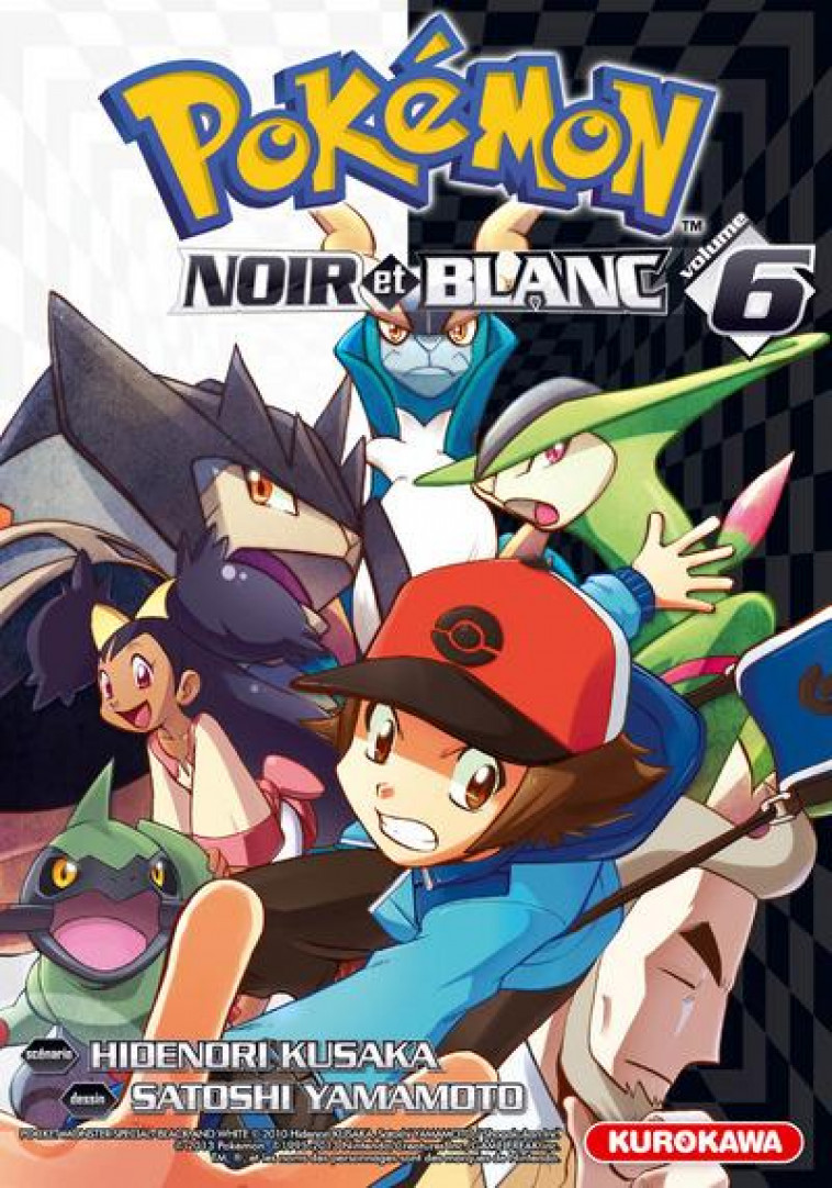 POKEMON NOIR ET BLANC - TOME 6 - VOL06 - KUSAKA/YAMAMOTO - Kurokawa