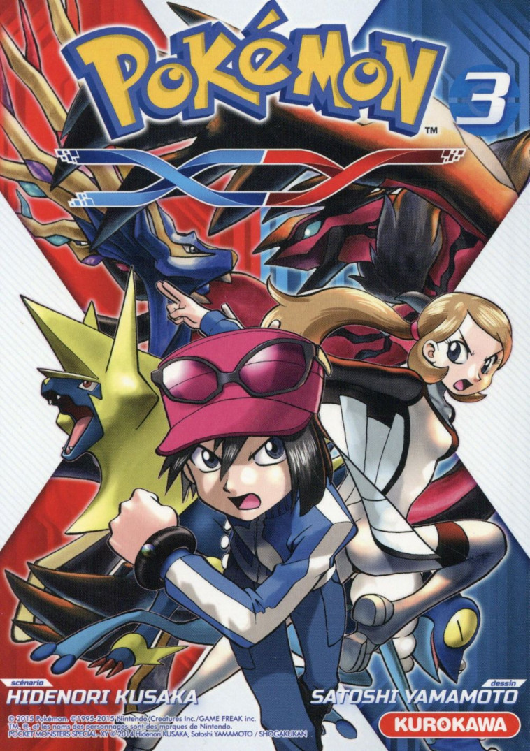 POKEMON XY - TOME 3 - VOL03 - KUSAKA/YAMAMOTO - Kurokawa