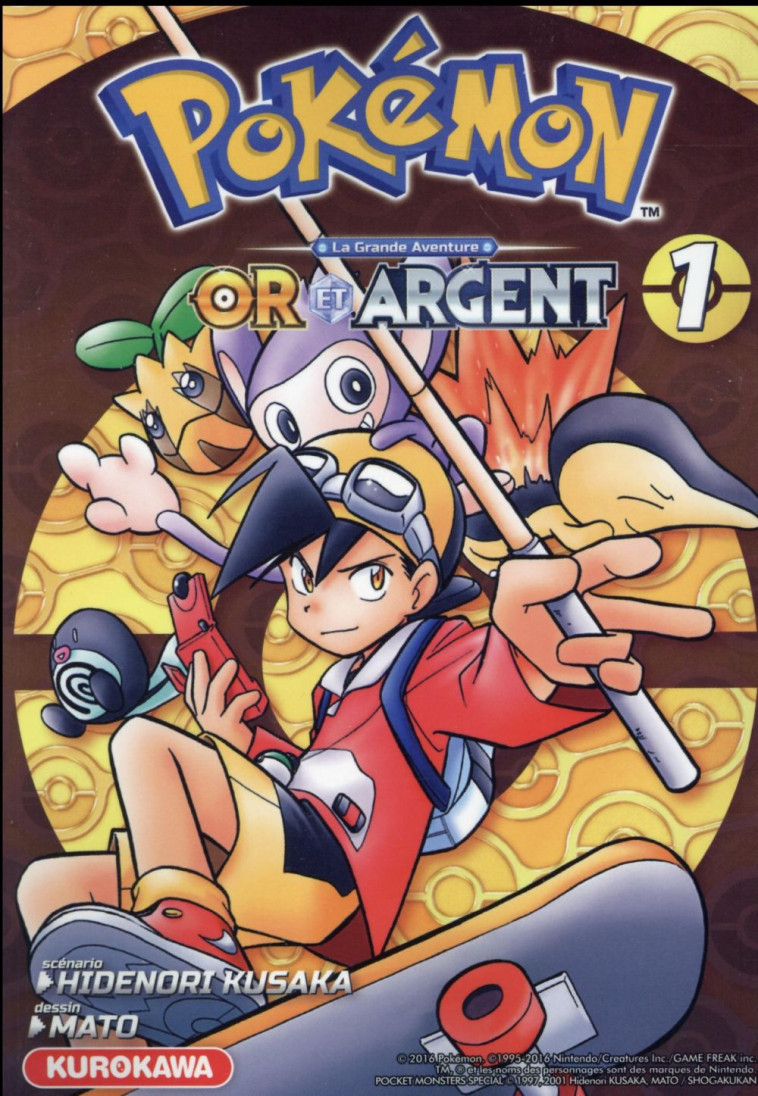 POKEMON OR ET ARGENT - TOME 1 - VOL01 - KUSAKA/MATO - Kurokawa