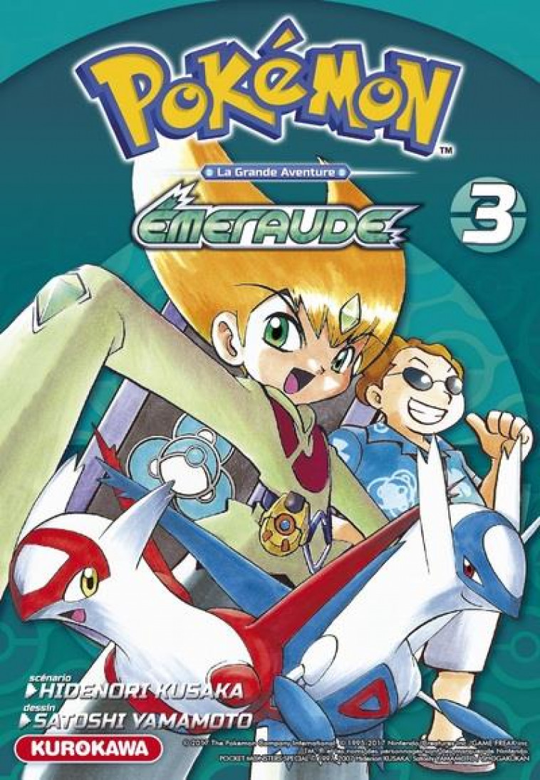 POKEMON ROUGE FEU ET VERT FEUILLE EMERAUDE - TOME 3 - VOL03 - KUSAKA/YAMAMOTO - Kurokawa