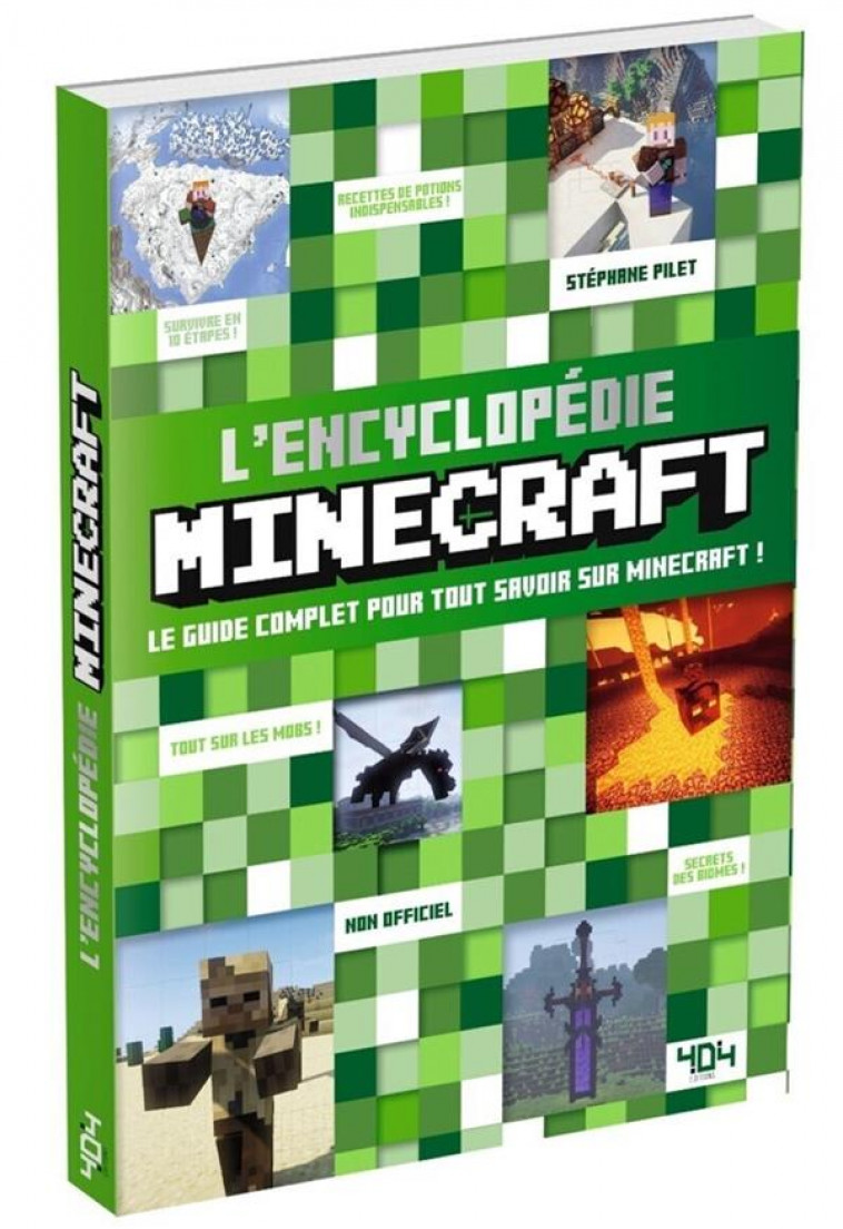 L-ENCYCLOPEDIE MINECRAFT - PILET STEPHANE - 404