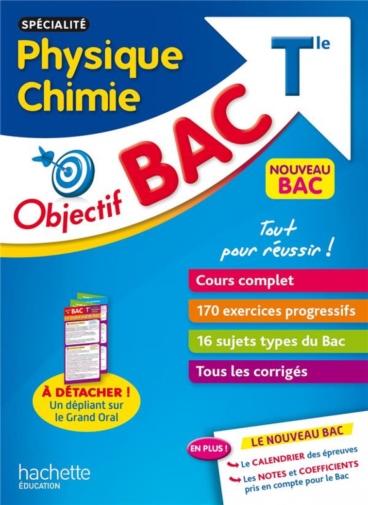 OBJECTIF BAC - SPECIALITE PHYSIQUE CHIMIE TERM - DETRE/LATCHIMY - HACHETTE