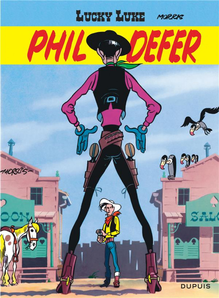 LUCKY LUKE TOME 8 : PHIL DEFER -  MORRIS - DUPUIS