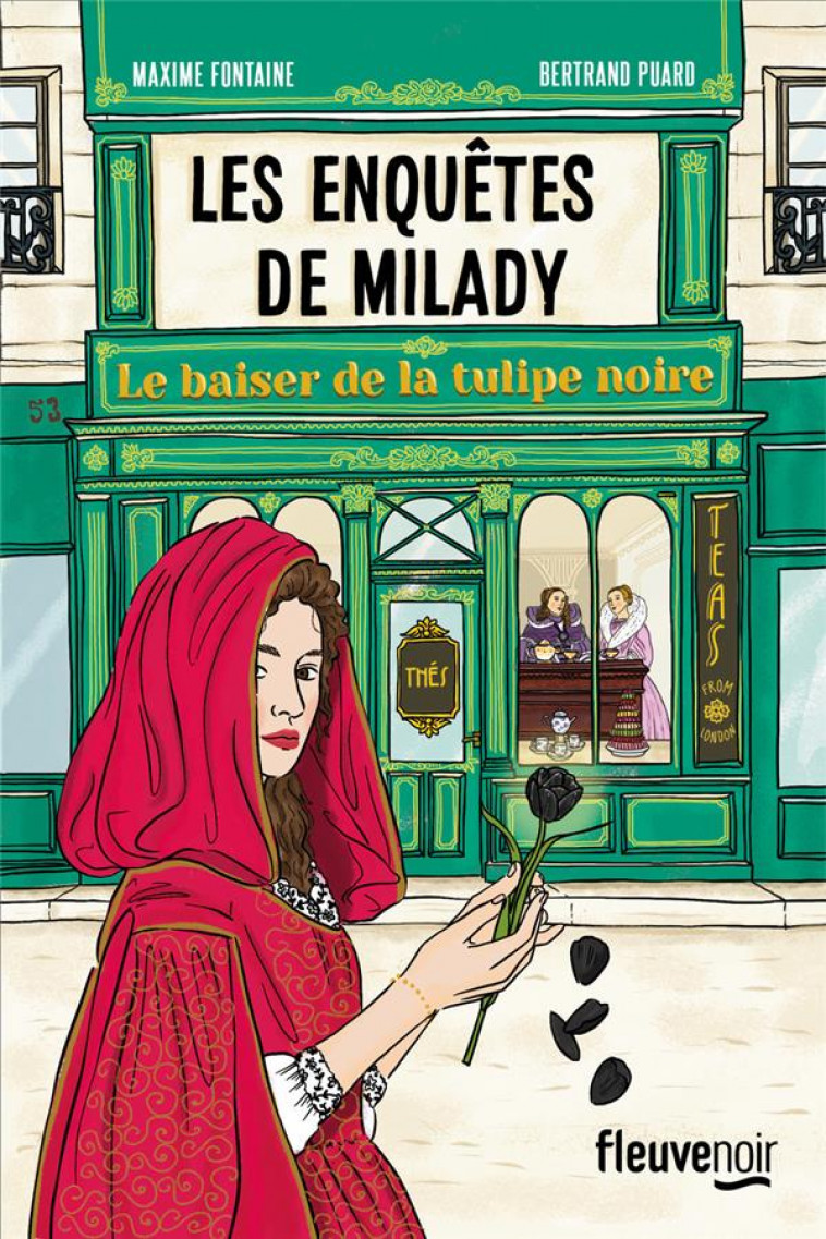 LES ENQUETES DE MILADY - LE BAISER DE LA TULIPE NOIRE - FONTAINE/PUARD - FLEUVE NOIR