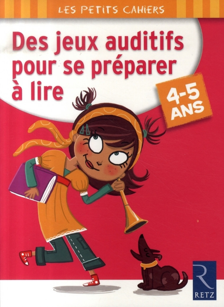 DES JEUX AUDITIFS POUR SE PREPARER A LIRE  -  4/5 ANS - GUIRAO-JULLIEN, MAGDALENA  - RETZ