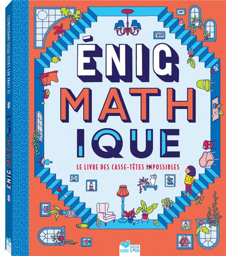 ENIG-MATH-TIQUE - UN LIVRE ANIME - CHENG/ARTYMOWSKA - HACHETTE