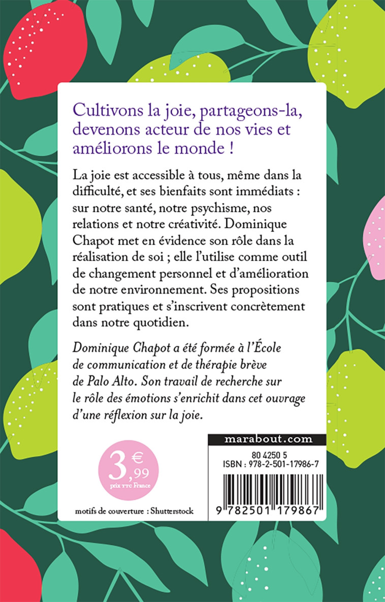 ET SI ON CHOISSISSAIT D-ETRE HEUREUX ? - CHAPOT DOMINIQUE - MARABOUT