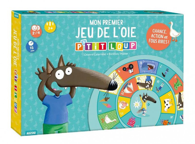 MON PREMIER JEU DE L-OIE P-TIT LOUP - LALLEMAND/THUILLIER - NC