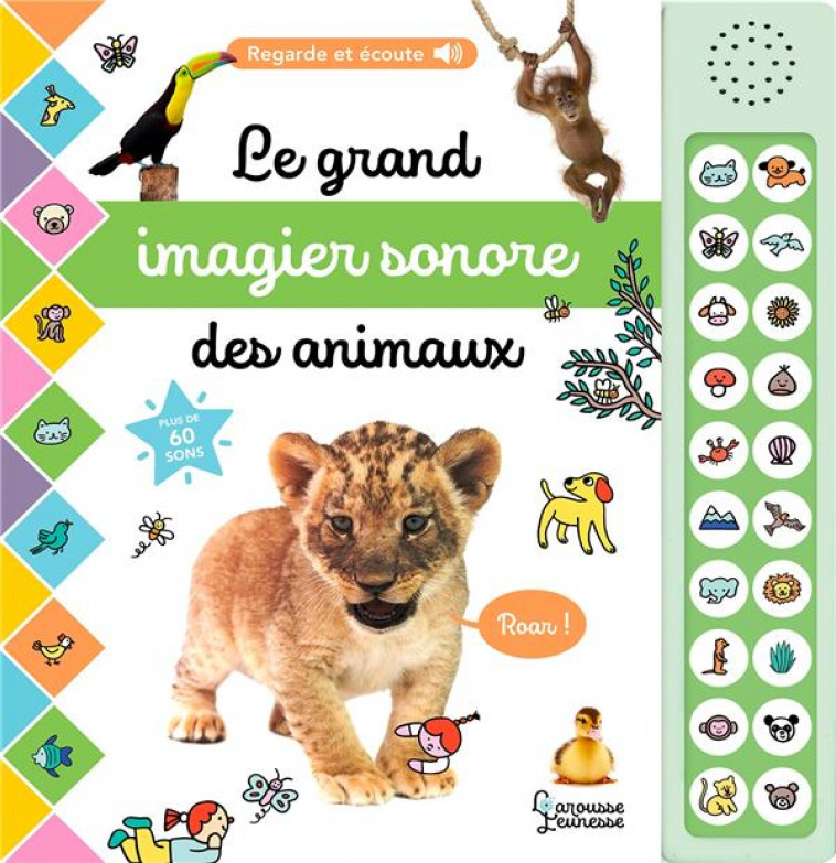 LE GRAND IMAGIER SONORE DES ANIMAUX - COGUMELO CLUB - LAROUSSE