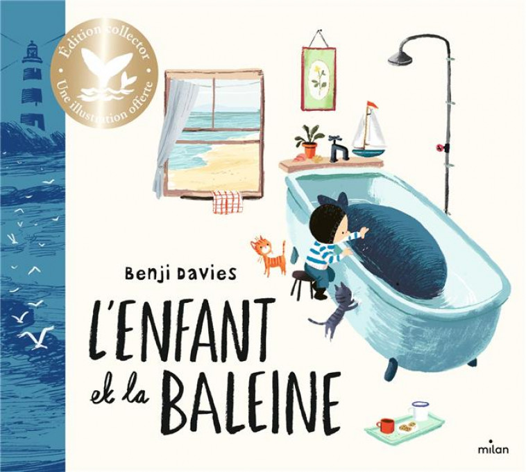 L-ENFANT ET LA BALEINE - EDITION COLLECTOR - DAVIES BENJI - MILAN