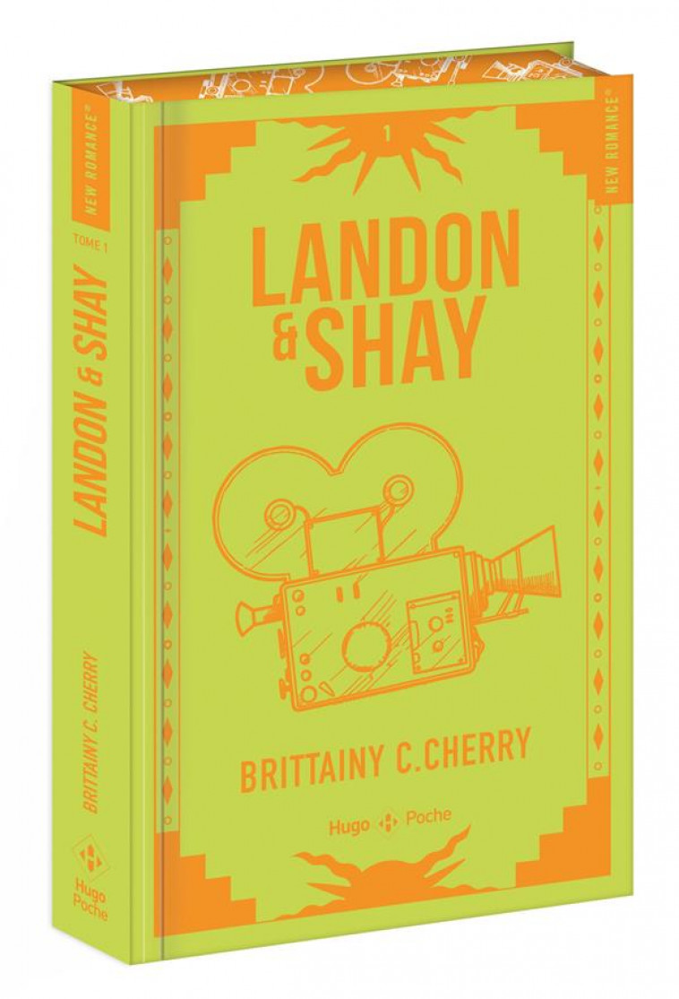 LANDON & SHAY TOME 1 - POCHE RELIE JASPAGE - C. CHERRY BRITTAINY - HUGO JEUNESSE