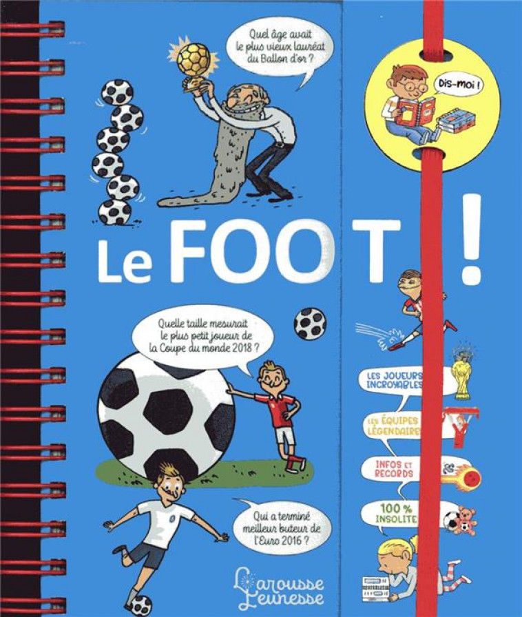 DIS-MOI ! FOOT - VERTHE VALENTIN - LAROUSSE