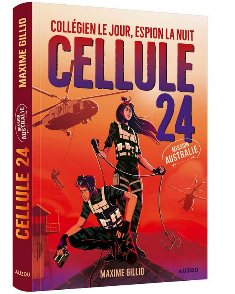 CELLULE 24 TOME 2 : MISSION AUSTRALIE - GILLIO/DURKHEIM - PHILIPPE AUZOU