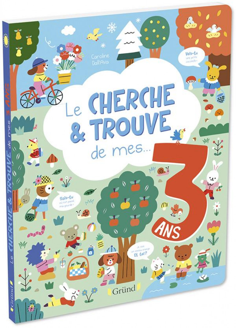 LE CHERCHE-ET-TROUVE DE MES 3 ANS - DALL-AVA CAROLINE - GRUND