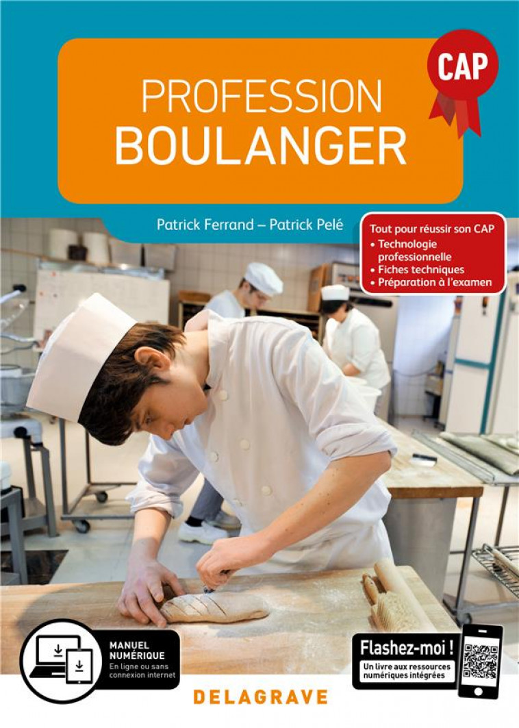 PROFESSION BOULANGER  -  CAP  -  MANUEL ELEVE (EDITION 2019) - COLLECTIF - DELAGRAVE