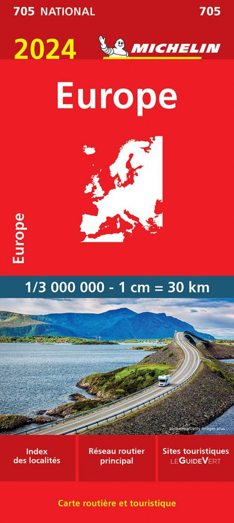 CARTE NATIONALE EUROPE 2024 - XXX - MICHELIN