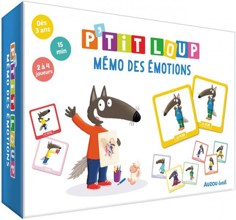 P-TIT LOUP - MON MEMO DES EMOTIONS - LALLEMAND/THUILLIER - NC