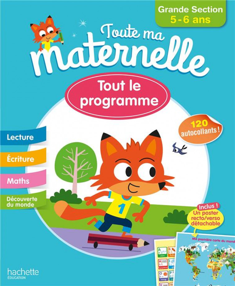 TOUTE MA MATERNELLE- GRANDE SECTION 5-6 ANS - MORIZE PATRICK - HACHETTE