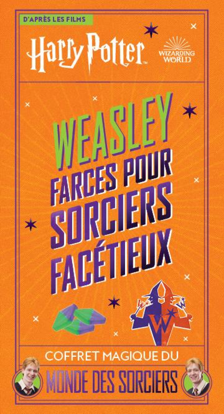 HARRY POTTER - WEASLEY - FARCES POUR SORCIERS FACETIEUX - COFFRET MAGIQUE DU MONDE DES SORCIERS - REVENSON - NC