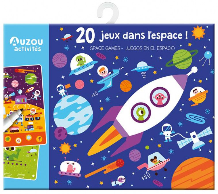 MA POCHETTE DE JEUX - 20 JEUX DANS L-ESPACE ! - PRETEND FRIENDS - NC