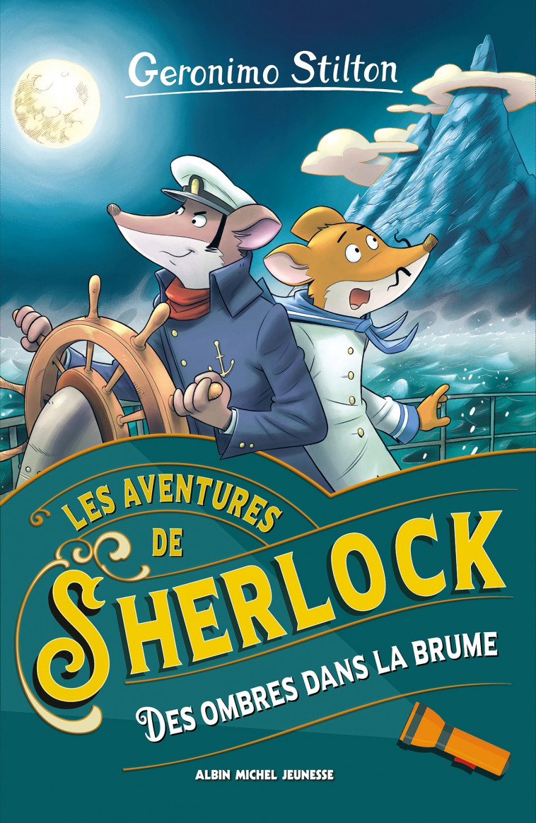 Les Aventures de Sherlock T5 Des ombres dans la brume - Stilton Geronimo - ALBIN MICHEL