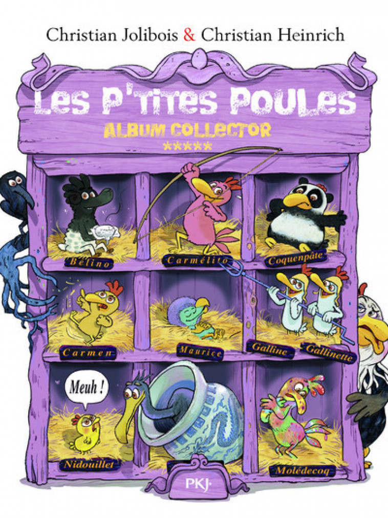 Les P'tites Poules - Album collector 5 (tomes 17 à 20) - Jolibois Christian, Heinrich Christian - POCKET JEUNESSE