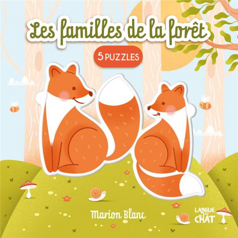 MES PUZZLES CALINS - LES FAMILLES DE LA FORET - BLANC/COLLECTIF - NC