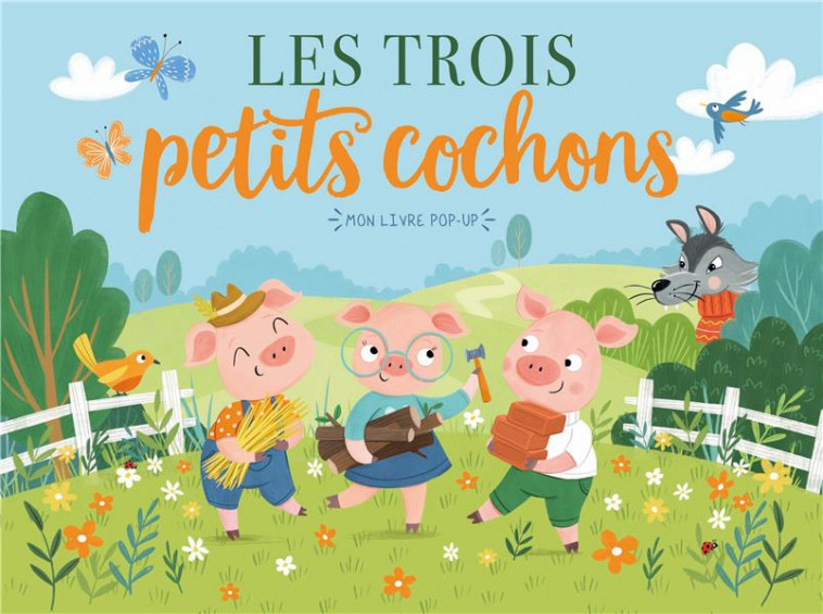 MON LIVRE POP-UP - LES TROIS PETITS COCHONS - COLLECTIF/HARDY - 1 2 3 SOLEIL