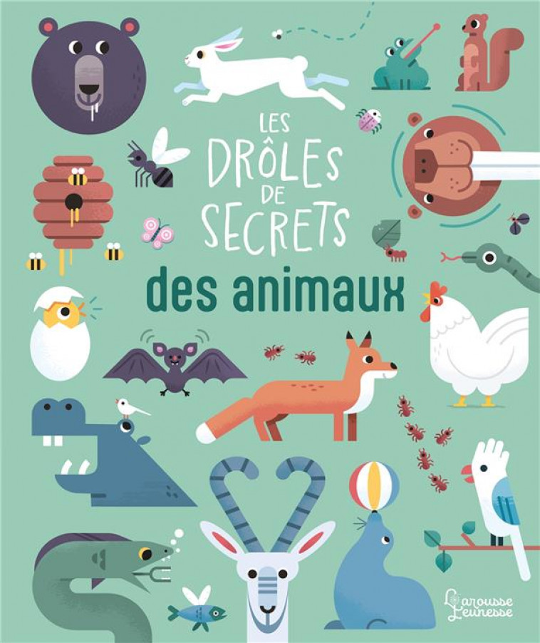 LES DROLES DE SECRETS DES ANIMAUX - DIARMUID O CATHAIN - LAROUSSE