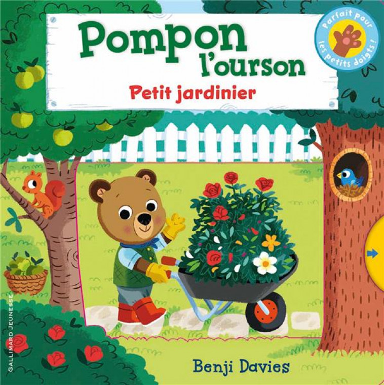 POMPON L-OURSON : PETIT JARDINIER - DAVIES - GALLIMARD