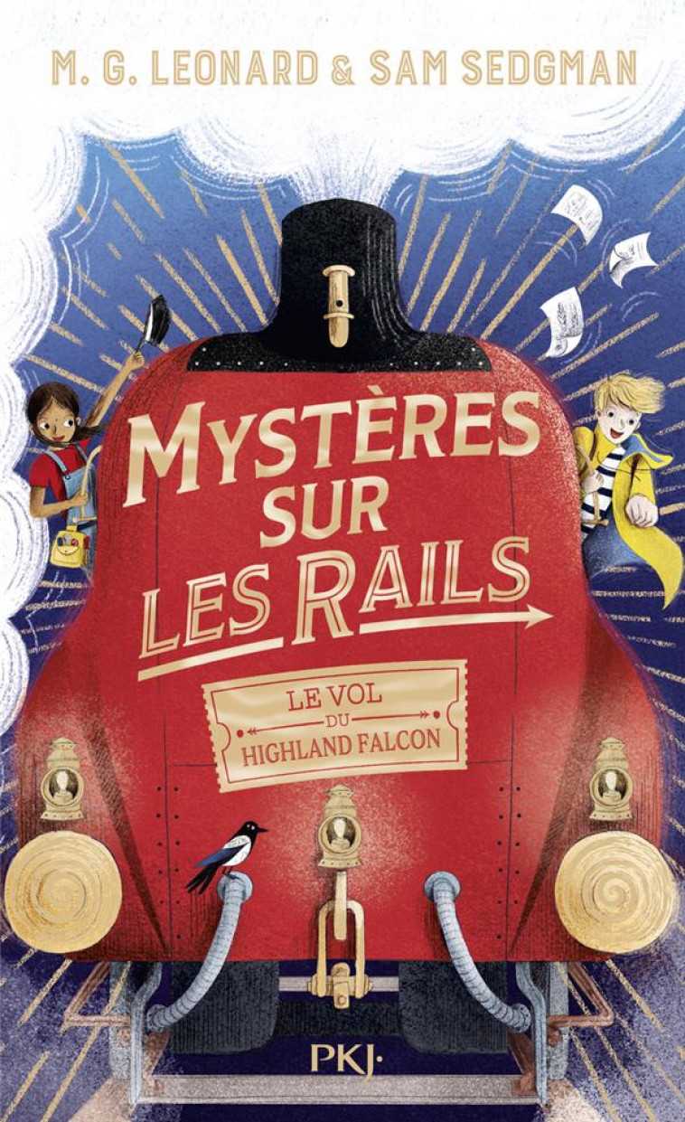 MYSTERES SUR LES RAILS - TOME 1 LE VOL DU HIGHLAND FALCON - LEONARD/SEDGMAN - POCKET