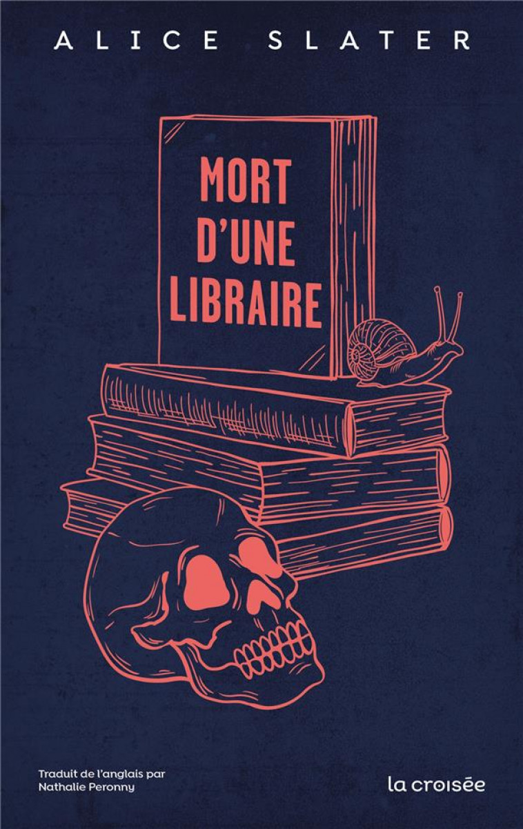 MORT D-UNE LIBRAIRE - SLATER - DELCOURT