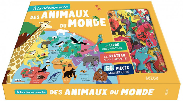 A LA DECOUVERTE DES ANIMAUX DU MONDE - BILLIOUD/PINTO - PHILIPPE AUZOU