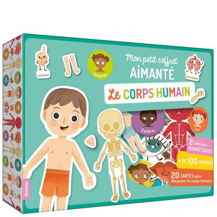 MON PETIT COFFRET AIMANTE - LE CORPS HUMAIN - SANCHEZ MARCO LYDIA - NC