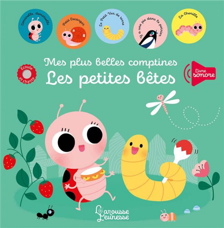 MES PLUS BELLES COMPTINES - LES PETITES BETES - STARON BERENGERE - LAROUSSE