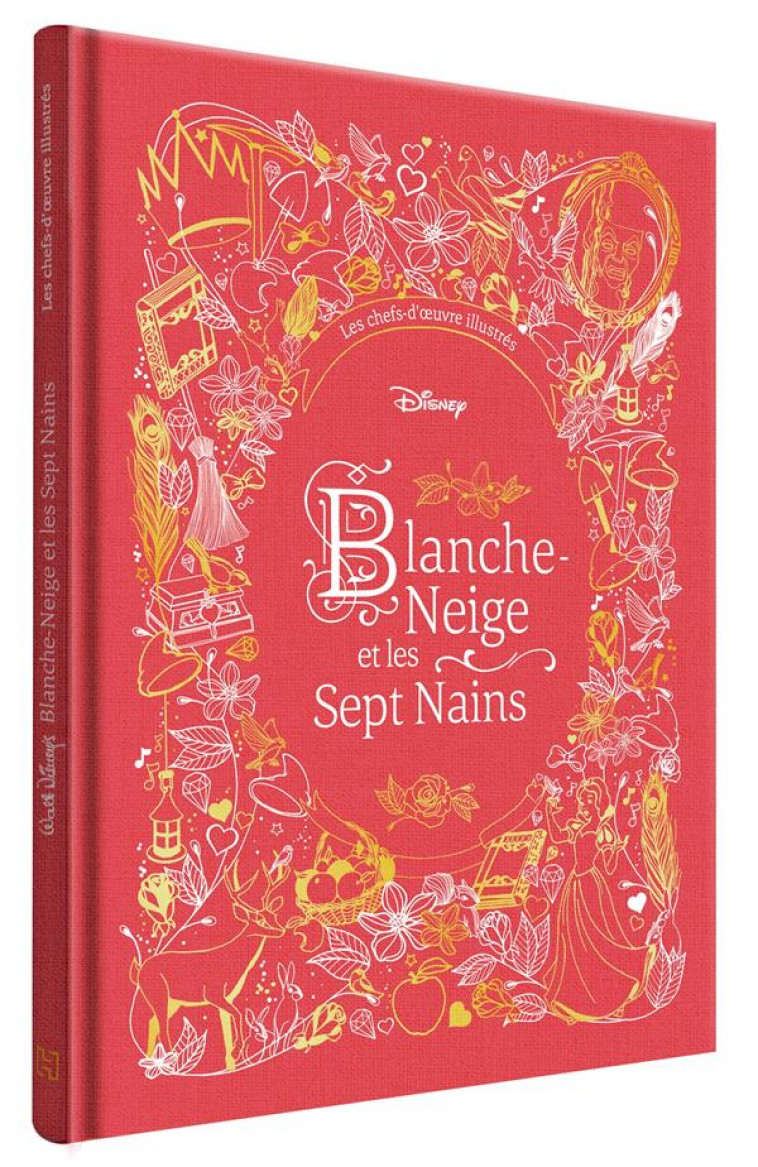 BLANCHE-NEIGE ET LES SEPT NAINS - LES CHEFS-D-OEUVRE ILLUSTRES DISNEY - DISNEY PRINCESSES - XXX - HACHETTE