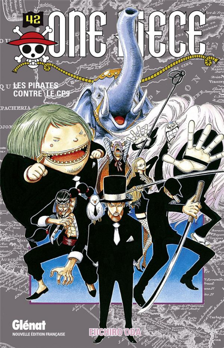 ONE PIECE - EDITION ORIGINALE - TOME 42 - LES PIRATES CONTRE LE CP9 - ODA EIICHIRO - Glénat