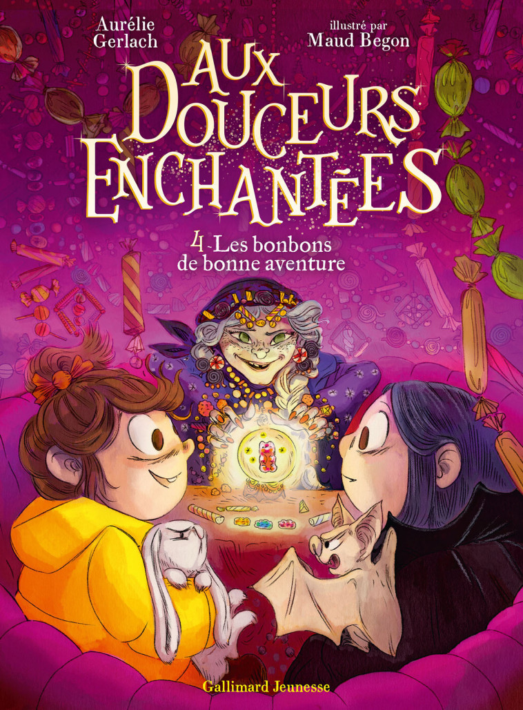 Aux douceurs enchantées 4 - Les bonbons de bonne aventure -  AURELIE GERLACH, Aurélie Gerlach - GALLIMARD JEUNE