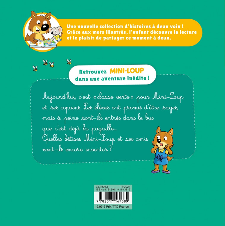 Je lis avec toi ! - Mini-Loup en sortie scolaire - Philippe Matter - HACHETTE ENFANT