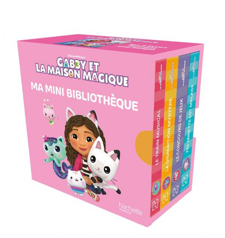 GABBY ET LA MAISON MAGIQUE - MA MINI BIBLIOTHEQUE - MA MINI  BIBLIOTHEQUE - UNIVERSAL STUDIOS - HACHETTE