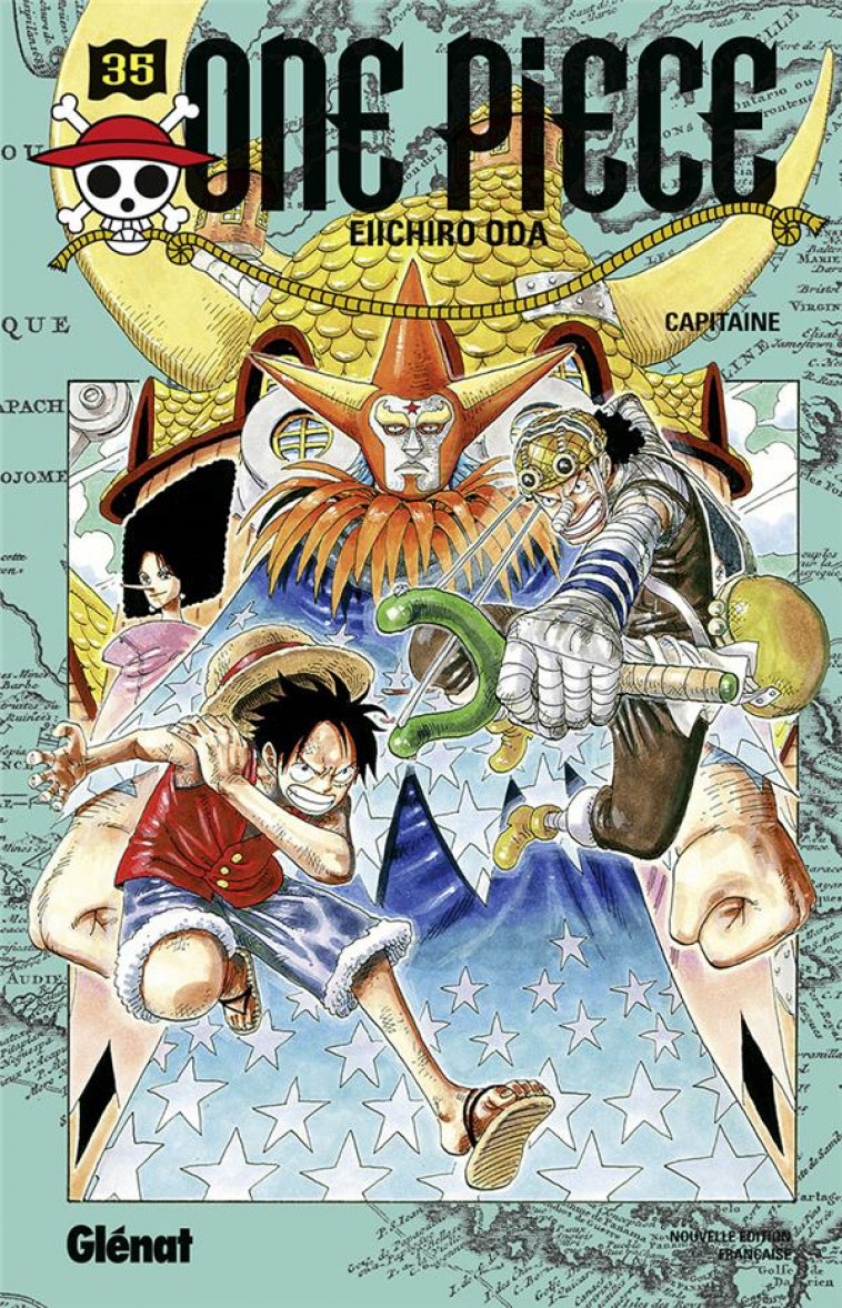 ONE PIECE - EDITION ORIGINALE - TOME 35 - CAPITAINE - ODA EIICHIRO - Glénat