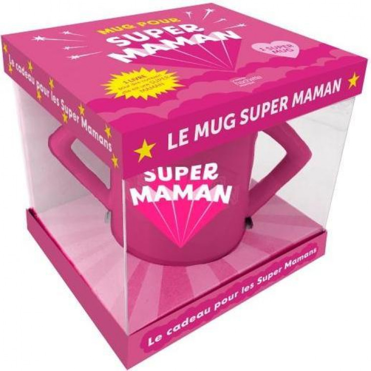 MUG SUPER MAMAN - LE CADEAU IDEAL POUR LES SUPERS MAMANS ! - XXX - NC